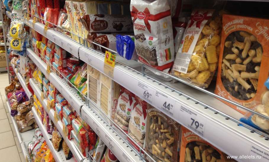 По факту кражи продуктов питания из сетевого магазина города Ельца возбуждено уголовное дело