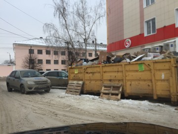 Компания «Тэко-сервис» не справилась со своими обязанностями в зоне «Елецкая», Липецкой области,  как региональный оператор по сбору и утилизации мусора