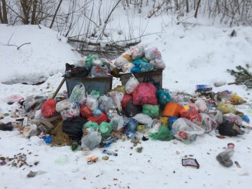 Компания «Тэко-сервис» не справилась со своими обязанностями в зоне «Елецкая», Липецкой области,  как региональный оператор по сбору и утилизации мусора