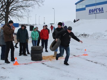 24 февраля в Елецком районе состоялось зимнее спортивное мероприятие «Зимние забавы»