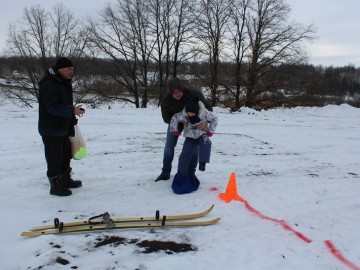 24 февраля в Елецком районе состоялось зимнее спортивное мероприятие «Зимние забавы»