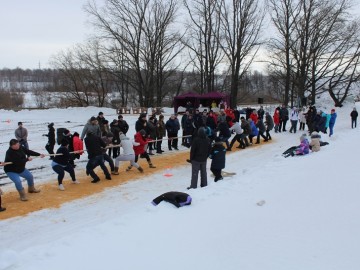 24 февраля в Елецком районе состоялось зимнее спортивное мероприятие «Зимние забавы»