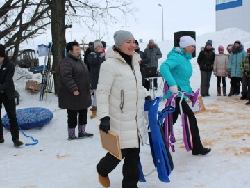 24 февраля в Елецком районе состоялось зимнее спортивное мероприятие «Зимние забавы»