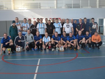 В игровом зале ФОК «Воргол» прошёл турнир по мини-футболу «Кубок Победы 2019»