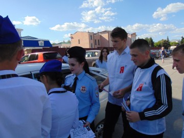 В Ельце прошла акция «Вежливый водитель»