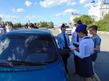 В Ельце прошла акция «Вежливый водитель»