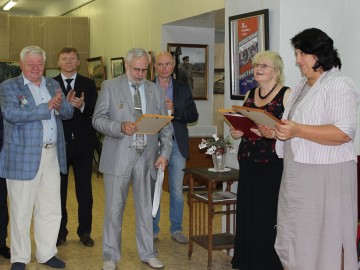 В Ельце открылась выставка посвящённая 100-летию органов внутренних дел на транспорте