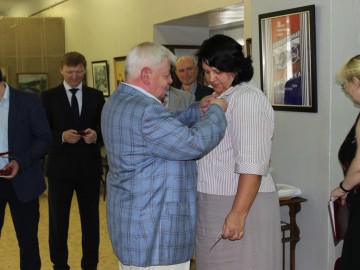 В Ельце открылась выставка посвящённая 100-летию органов внутренних дел на транспорте