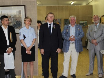 В Ельце открылась выставка посвящённая 100-летию органов внутренних дел на транспорте