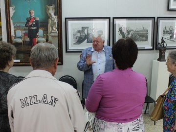 В Ельце открылась выставка посвящённая 100-летию органов внутренних дел на транспорте