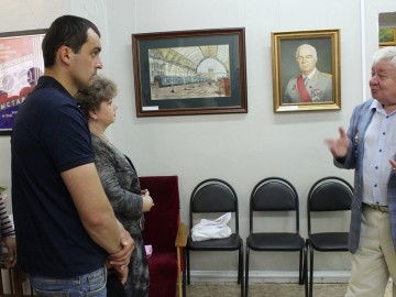 В Ельце открылась выставка посвящённая 100-летию органов внутренних дел на транспорте