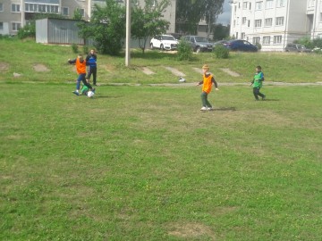 На стадионе посёлка Газопровод прошёл турнир по баскетболу и мини-футболу