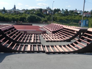 На площадке ФОК «Виктория» производится монтаж нового оборудования