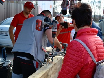 В магазине «МАСТЕРСТРОЙ» состоялся розыгрыш призов