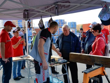 В магазине «МАСТЕРСТРОЙ» состоялся розыгрыш призов