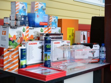 В магазине «МАСТЕРСТРОЙ» состоялся розыгрыш призов