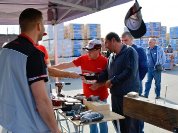 В магазине «МАСТЕРСТРОЙ» состоялся розыгрыш призов