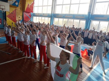 21 октября в школе №10 прошло торжественное открытие Единой недели ГТО