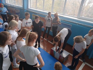 21 октября в школе №10 прошло торжественное открытие Единой недели ГТО