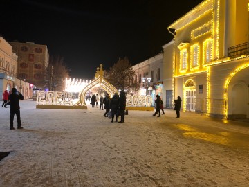 Елец украсили к Новому году! Елец украсили к Новому году!