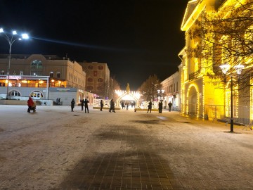 Елец украсили к Новому году! Елец украсили к Новому году!