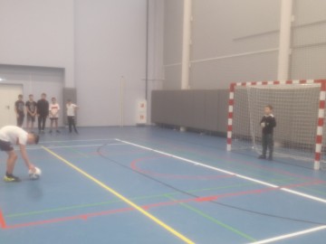 В Елецком районе прошли соревнования среди школьных мини-футбольных команд «Кубок Деда мороза»