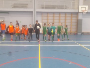 В Елецком районе прошли соревнования среди школьных мини-футбольных команд «Кубок Деда мороза»