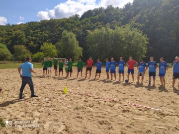 На территории кемпинга «Воргольские скалы» прошёл финал Кубка Липецкой области 2020 по пляжному футболу