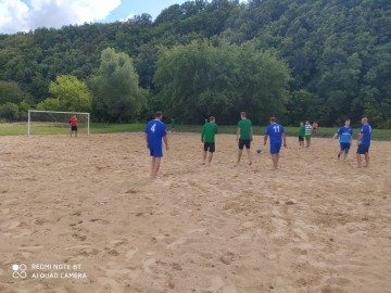 На территории кемпинга «Воргольские скалы» прошёл финал Кубка Липецкой области 2020 по пляжному футболу