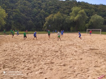 На территории кемпинга «Воргольские скалы» прошёл финал Кубка Липецкой области 2020 по пляжному футболу