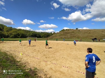На территории кемпинга «Воргольские скалы» прошёл финал Кубка Липецкой области 2020 по пляжному футболу