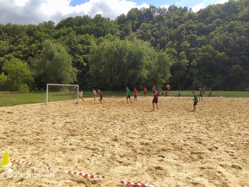 На территории кемпинга «Воргольские скалы» прошёл финал Кубка Липецкой области 2020 по пляжному футболу