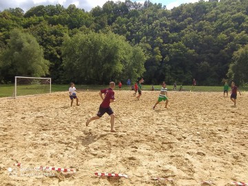 На территории кемпинга «Воргольские скалы» прошёл финал Кубка Липецкой области 2020 по пляжному футболу