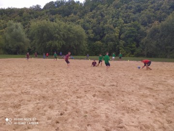 На территории кемпинга «Воргольские скалы» прошёл финал Кубка Липецкой области 2020 по пляжному футболу