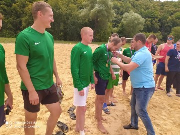 На территории кемпинга «Воргольские скалы» прошёл финал Кубка Липецкой области 2020 по пляжному футболу