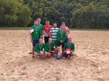 На территории кемпинга «Воргольские скалы» прошёл финал Кубка Липецкой области 2020 по пляжному футболу