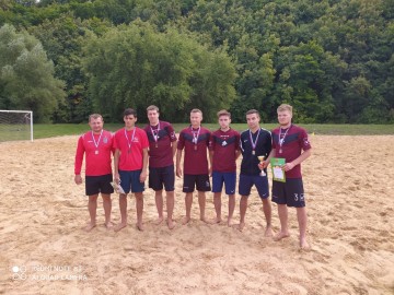 На территории кемпинга «Воргольские скалы» прошёл финал Кубка Липецкой области 2020 по пляжному футболу