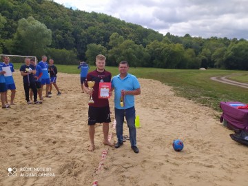 На территории кемпинга «Воргольские скалы» прошёл финал Кубка Липецкой области 2020 по пляжному футболу