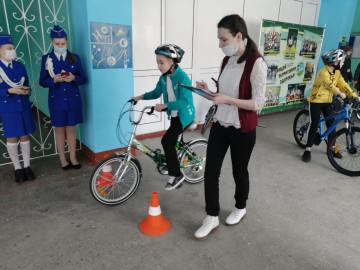 В Ельце состоялся городской этап конкурс «Безопасное колесо»