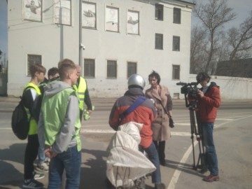 В Ельце прошло мероприятие ГИБДД совместно с «Елецким лицеем сферы бытовых услуг» и представителями МБУ «ЕТРК»