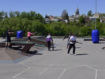 Открытие круглогодичной Спартакиады трудящихся в городе Ельце 2017 года