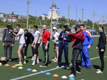 Открытие круглогодичной Спартакиады трудящихся в городе Ельце 2017 года