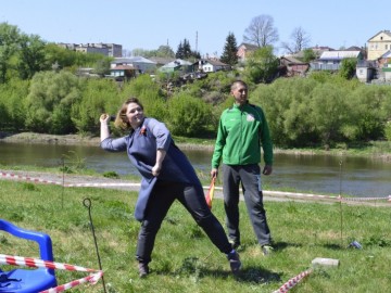 Открытие круглогодичной Спартакиады трудящихся в городе Ельце 2017 года