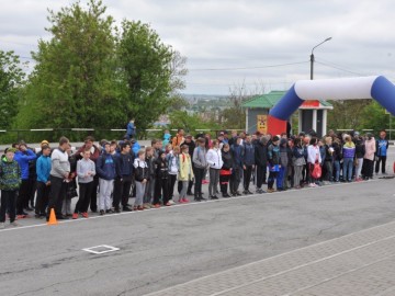 В Ельце состоялась легкоатлетическая эстафета, посвященная 72-летию Победы в Великой Отечественной войне