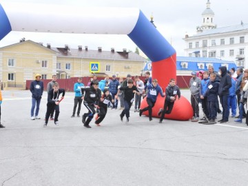 В Ельце состоялась легкоатлетическая эстафета, посвященная 72-летию Победы в Великой Отечественной войне