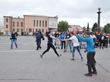 В Ельце состоялась легкоатлетическая эстафета, посвященная 72-летию Победы в Великой Отечественной войне