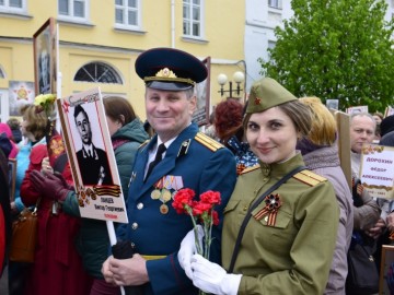 В Ельце прошел Парад Победы