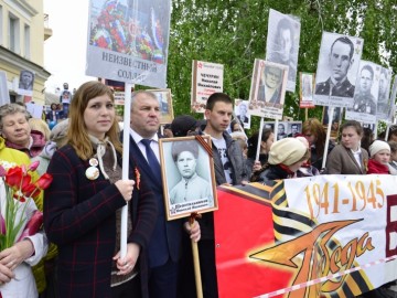 В Ельце прошел Парад Победы