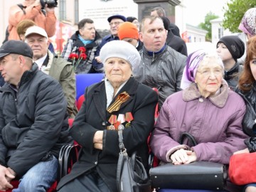 В Ельце прошел Парад Победы