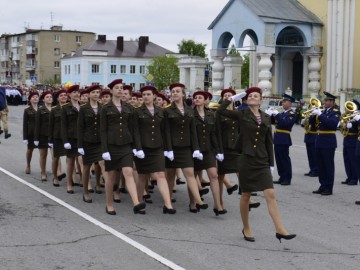В Ельце прошел Парад Победы